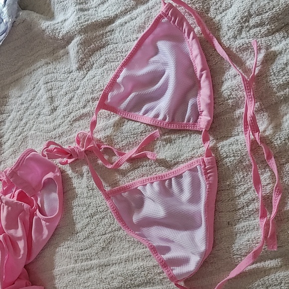 Swimsuit size small two piece - pink - Picture 5 of 6